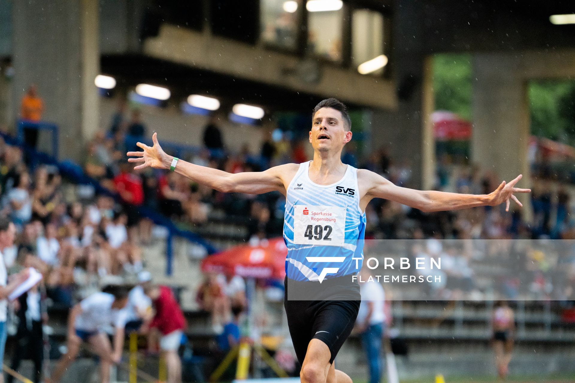 Raphael Pallitsch (SVS Leichtathletik) am 03.06.2022 waehrend der Sparkassen Gala in Regensburg